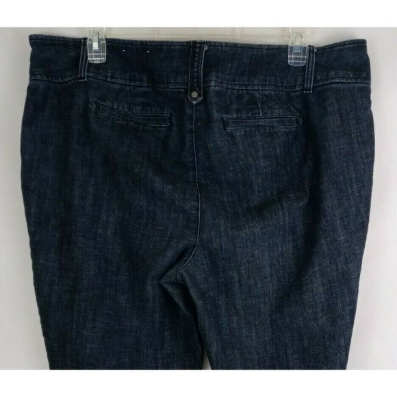 Dressbarn Woman 62 Signature Fit Trousers Denim Look Plus Size 20 - Picture 1 of 7